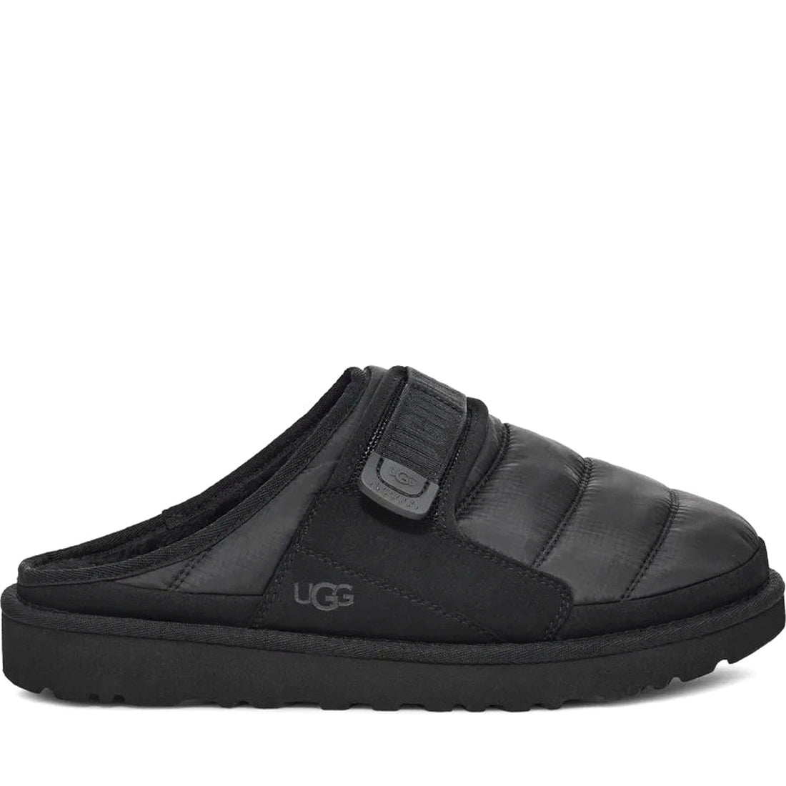 UGG mens black tnl dune slip-on lta indoor slippers | Vilbury London