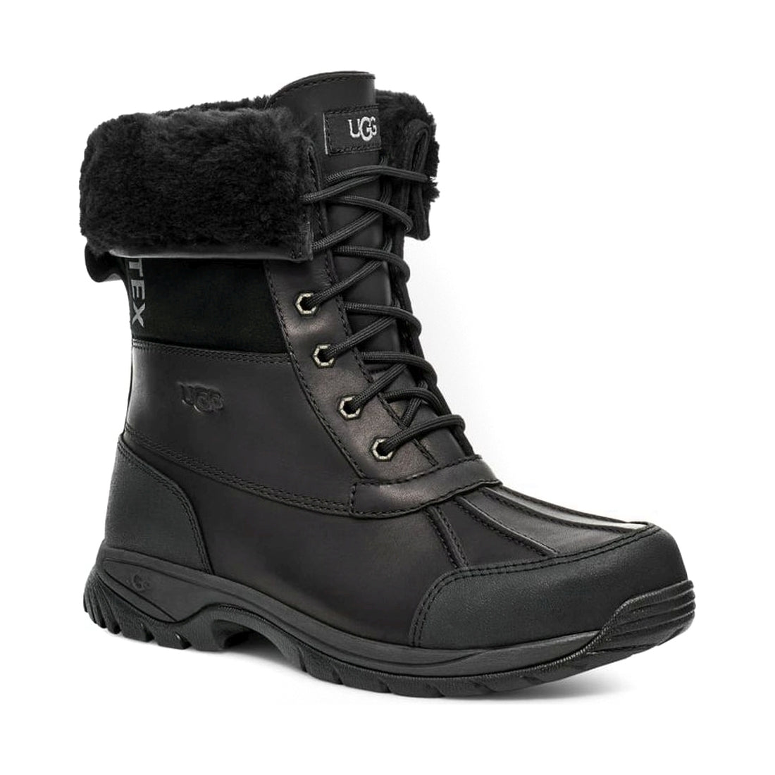 UGG mens black butte gore-tex booties | Vilbury London