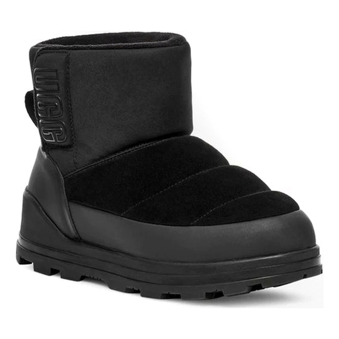 UGG womens black classic klamath mi booties | Vilbury London