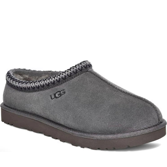 UGG mens dark grey tasman indoor slippers | Vilbury London