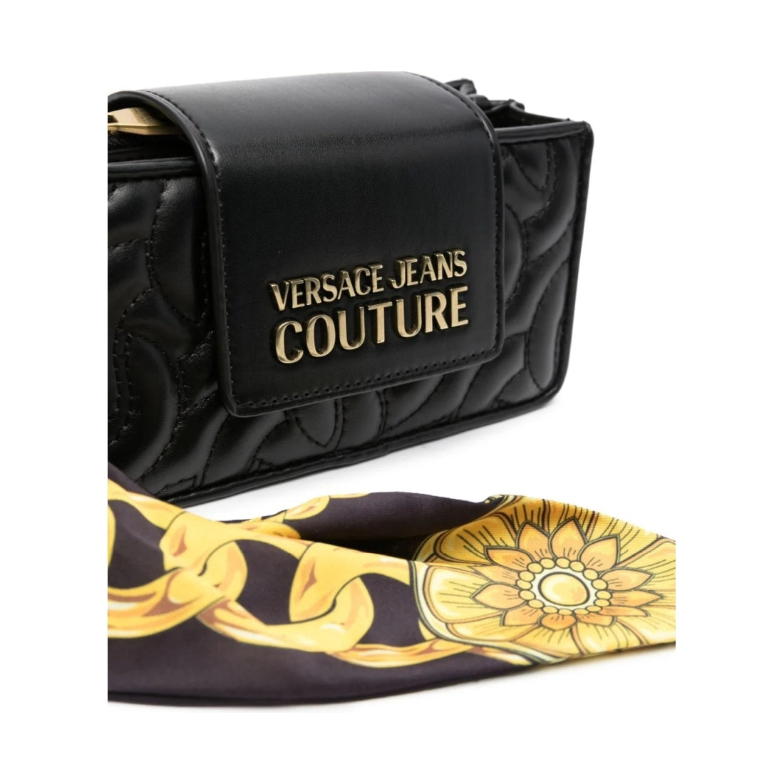 Versace Jeans Couture womens black thelma soft crossbody | Vilbury London