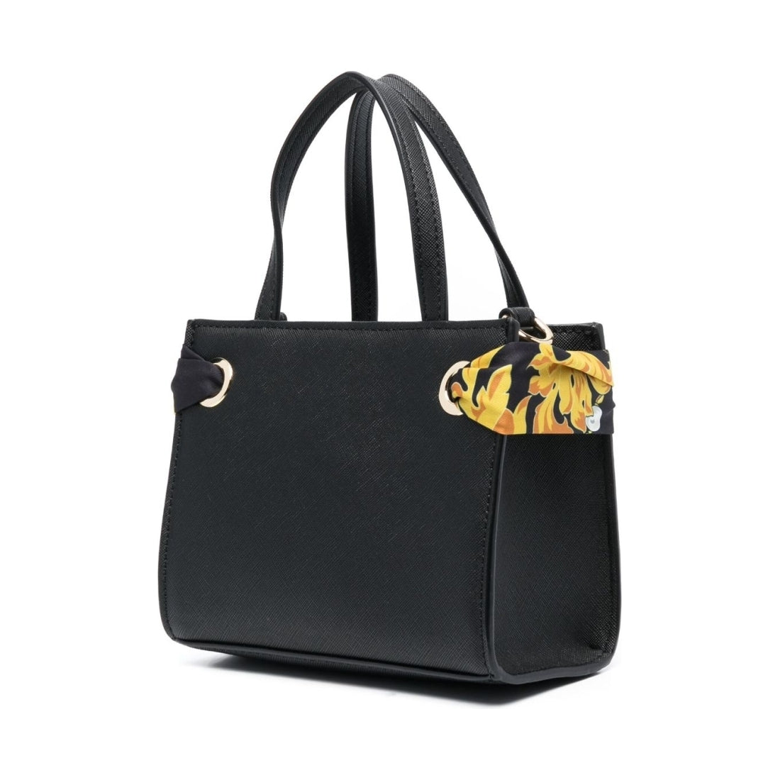 Versace Jeans Couture womens black thelma classic shopping bag | Vilbury London