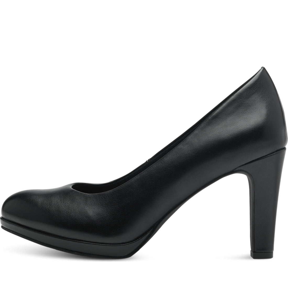 Marco Tozzi womens black marti high heels | Vilbury London