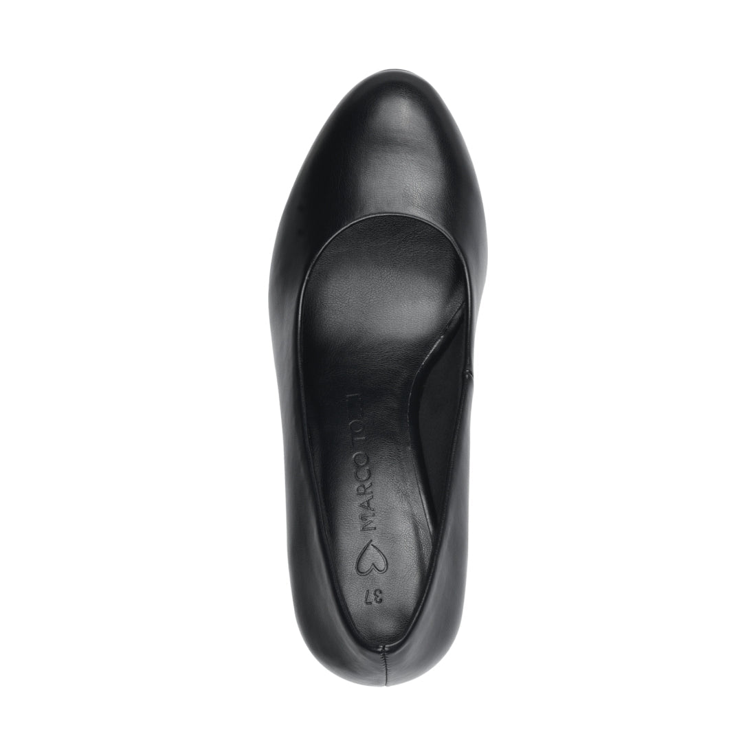 Marco Tozzi womens black marti high heels | Vilbury London