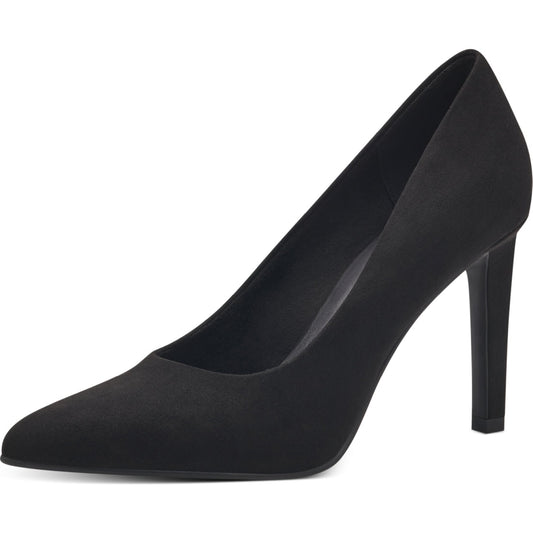 Marco Tozzi womens black metato high heels | Vilbury London