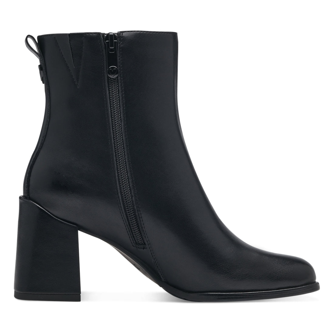 Marco Tozzi womens black kulla booties | Vilbury London