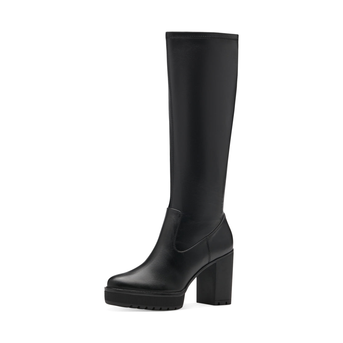 Marco Tozzi womens black curina boots | Vilbury London