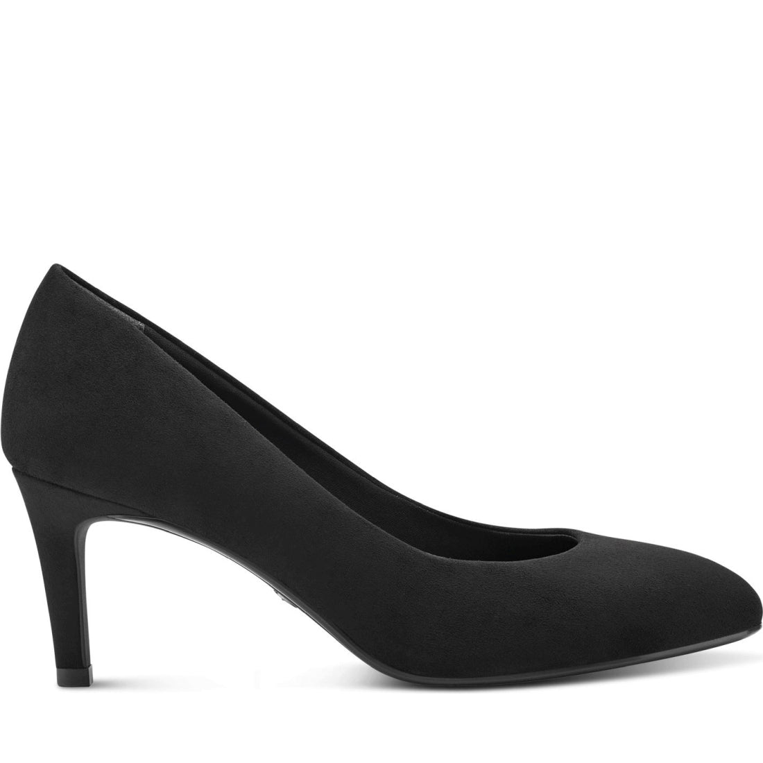 Tamaris womens black elegant closed pumps | Vilbury London