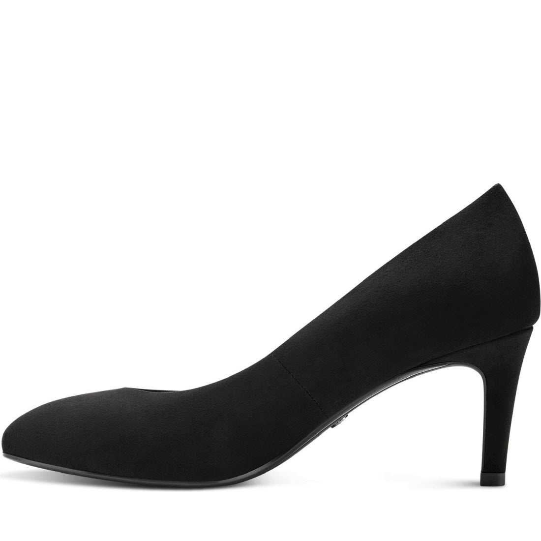 Tamaris womens black elegant closed pumps | Vilbury London