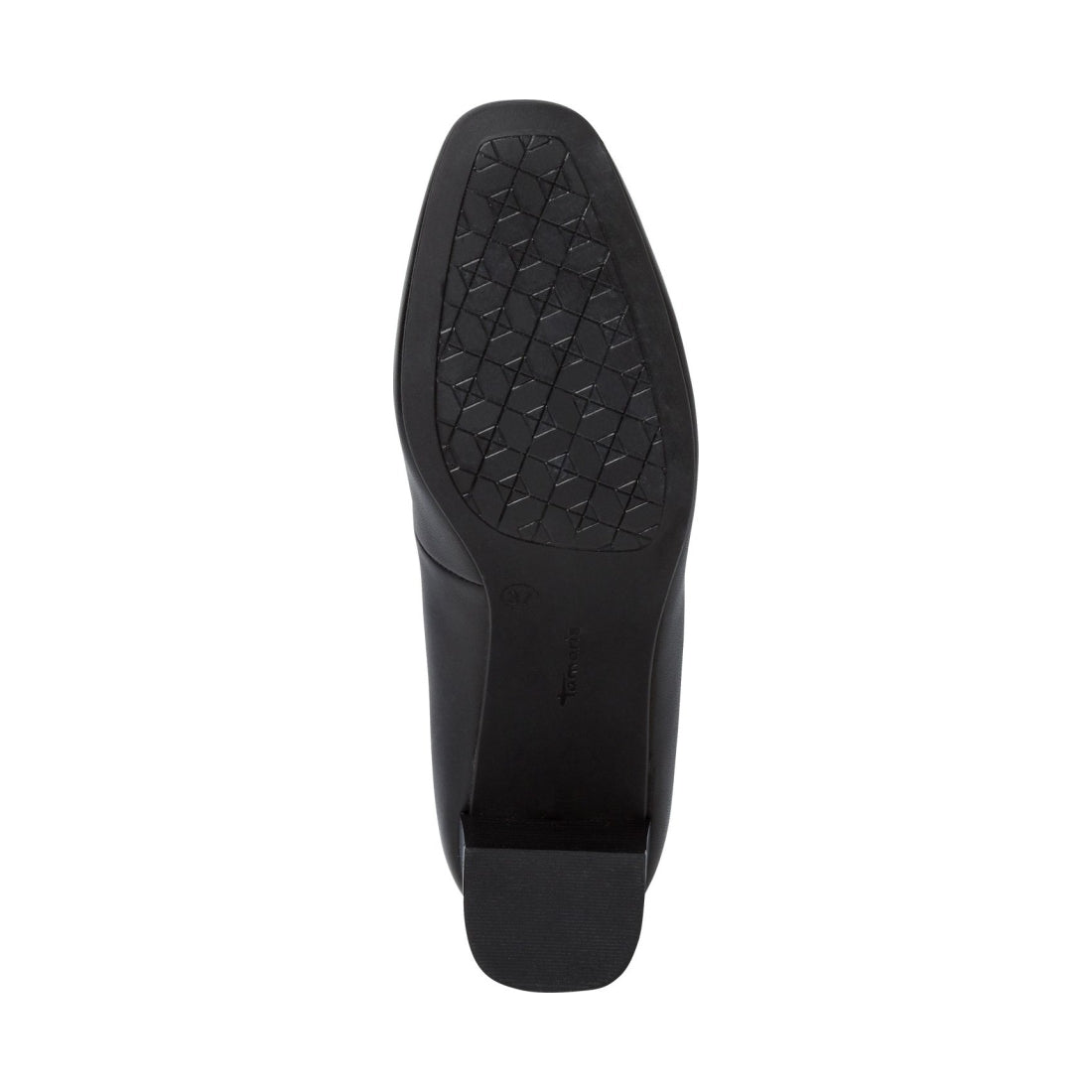 Tamaris womens black elegant closed pumps | Vilbury London