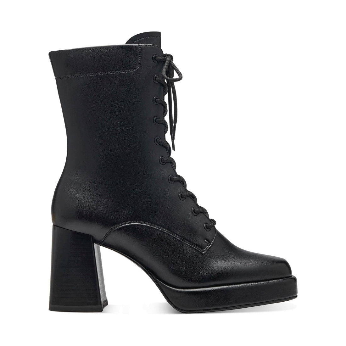 Tamaris womens black elegant closed booties | Vilbury London