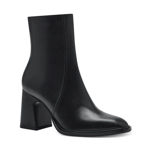 Tamaris womens black elegant closed booties | Vilbury London