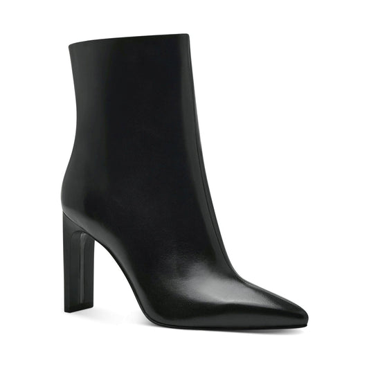 Tamaris womens black elegant closed booties | Vilbury London