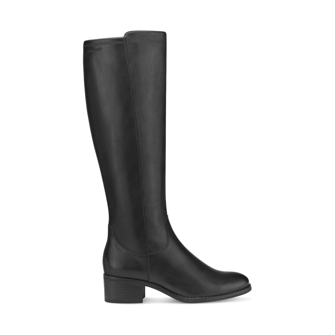 Tamaris womens black elegant closed boots | Vilbury London