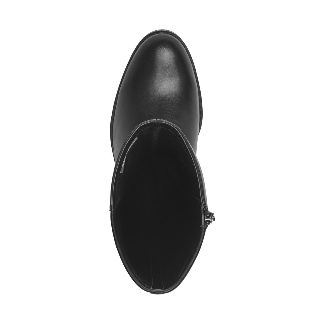 Tamaris womens black elegant closed boots | Vilbury London