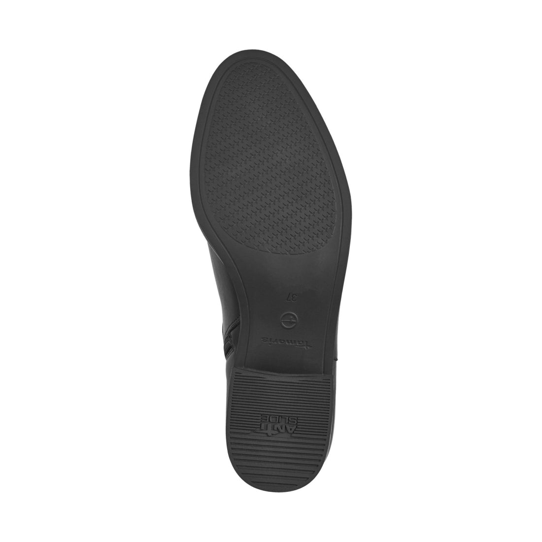 Tamaris womens black elegant closed boots | Vilbury London