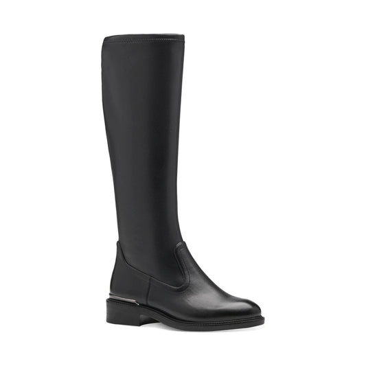 Tamaris womens black casual closed boots | Vilbury London