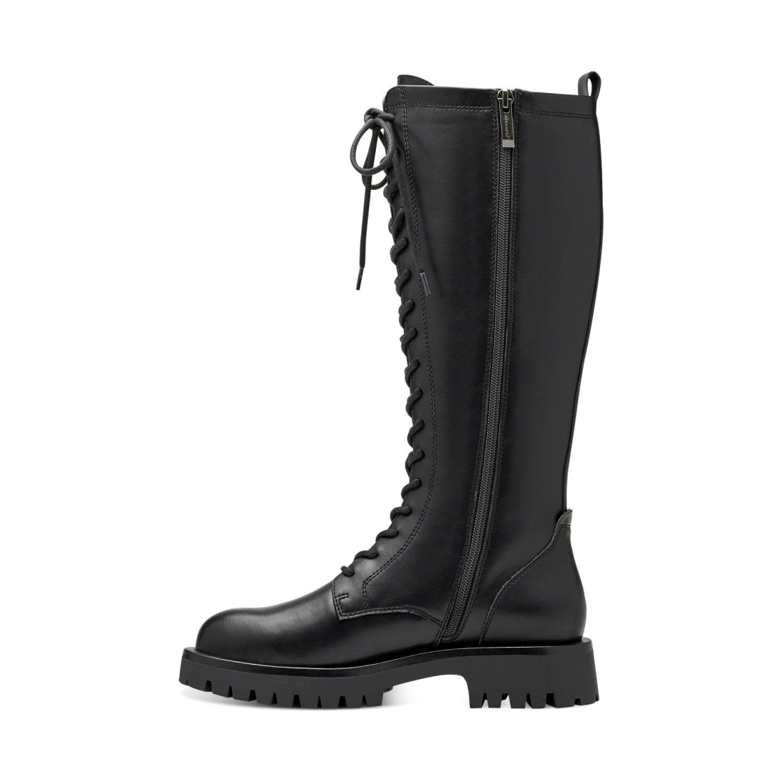 Tamaris womens black casual closed boots | Vilbury London