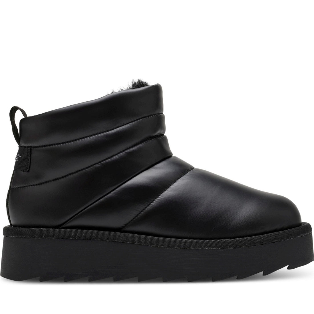 Tamaris womens black casual closed booties | Vilbury London