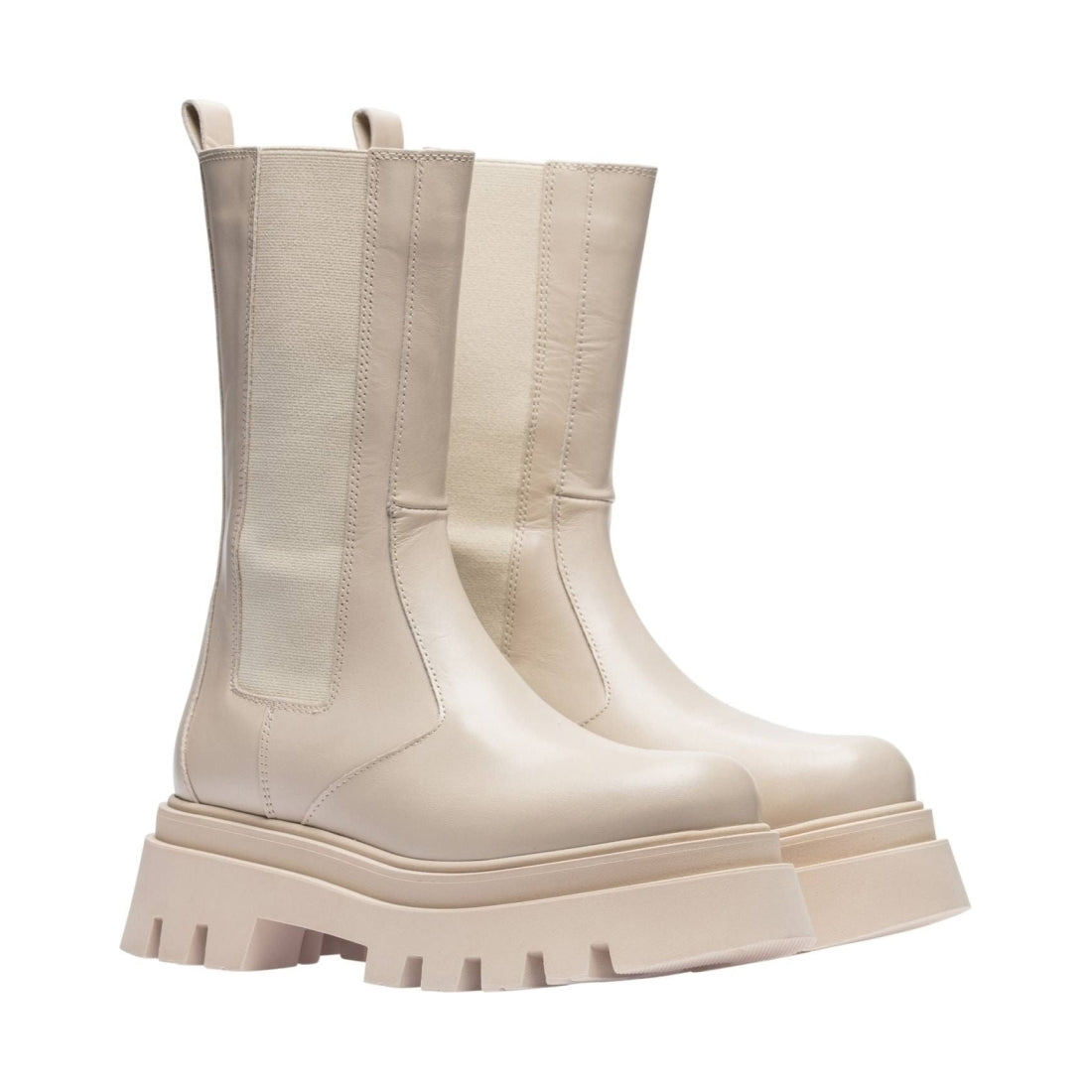 ALOHAS womens Ivory all rounder booties | Vilbury London