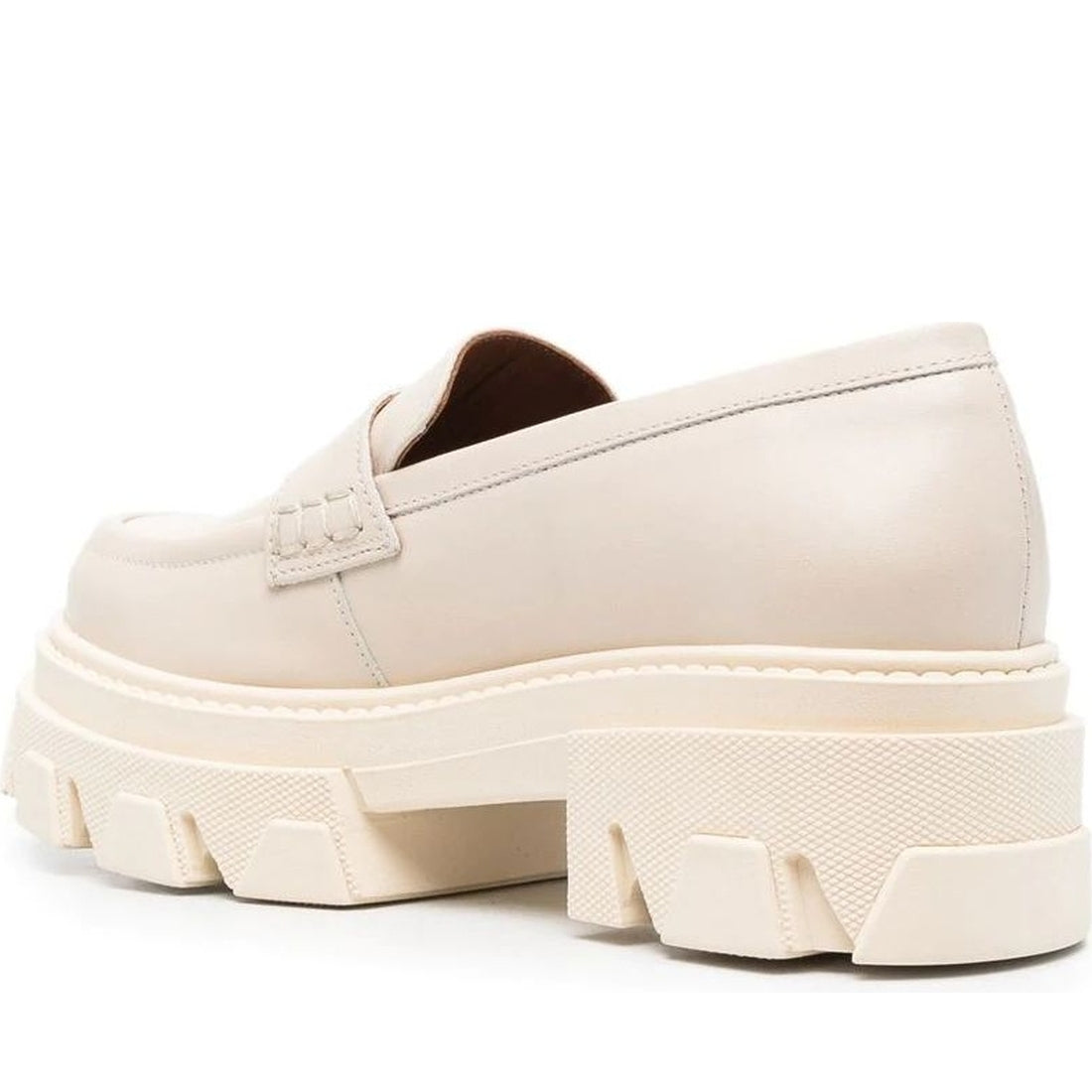 ALOHAS womens Ivory trailblazer loafers | Vilbury London