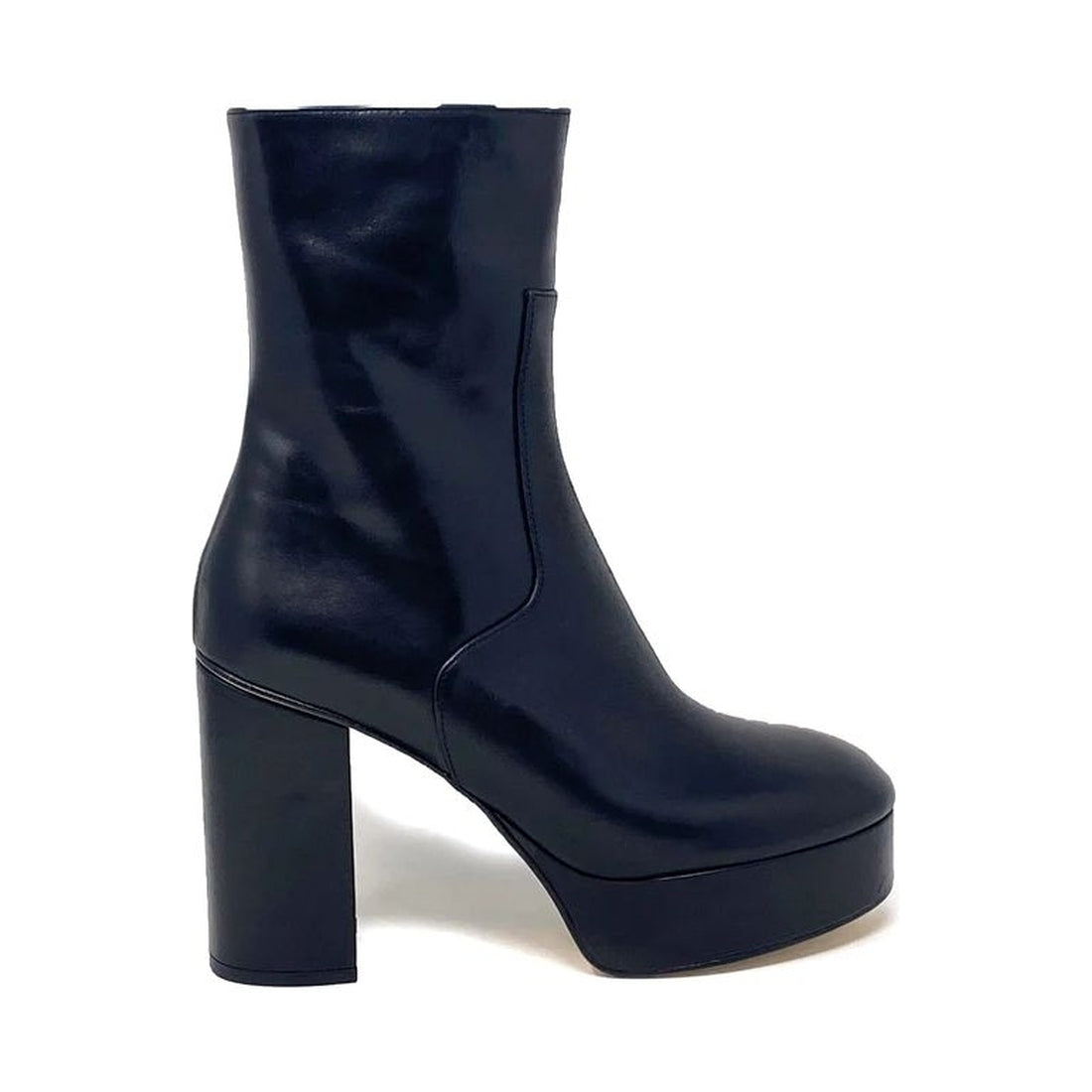 ALOHAS womens Black thunder booties | Vilbury London