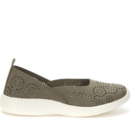 Grunberg Womens green casual closed shoes | Vilbury London