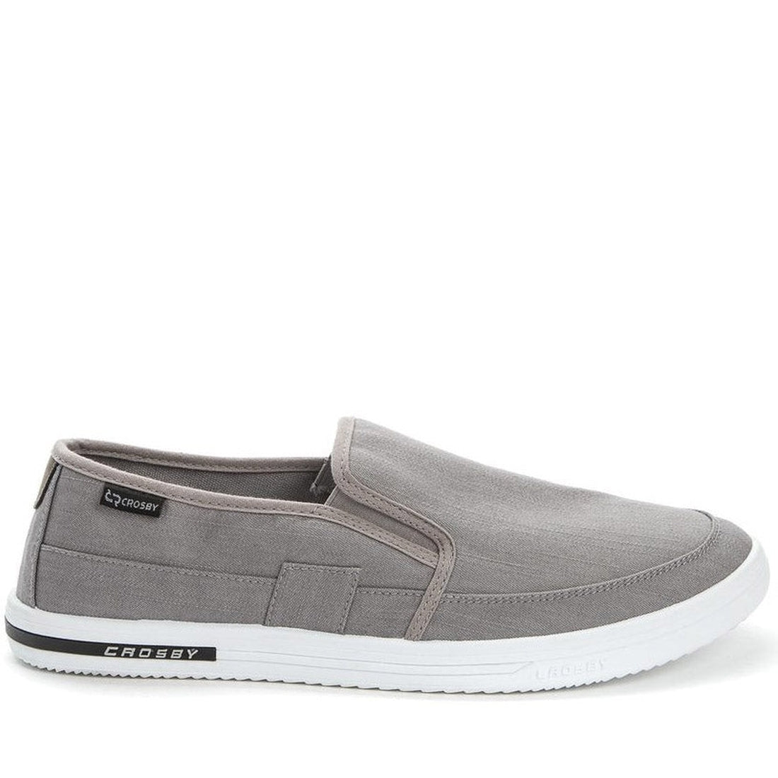 Crosby Mens grey casual closed shoes | Vilbury London