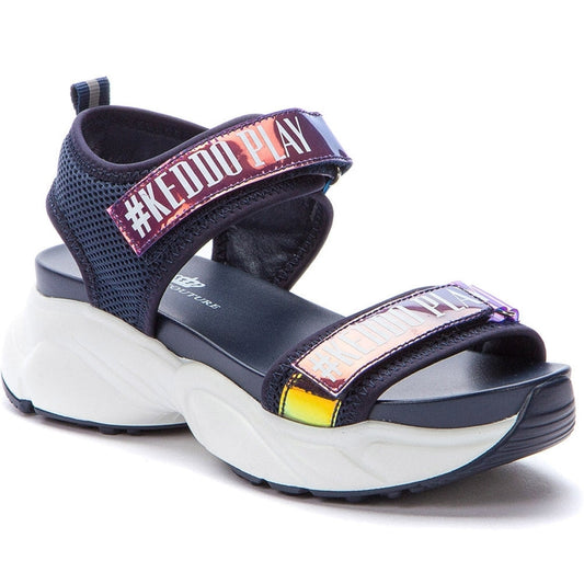 Keddo Girls blue casual open sandals | Vilbury London