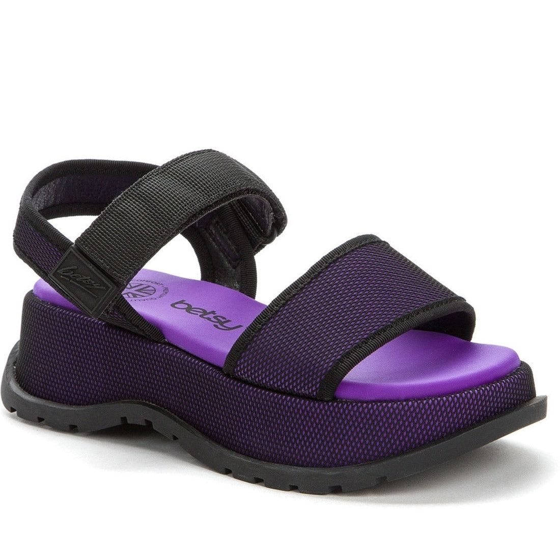 Betsy Girls violet casual open sandals | Vilbury London