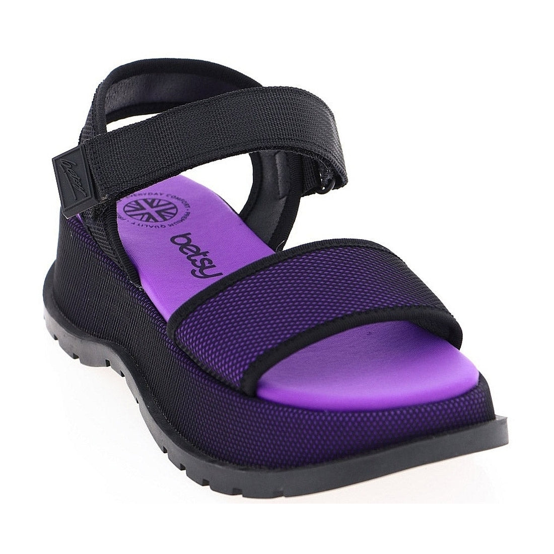 Betsy Girls violet casual open sandals | Vilbury London