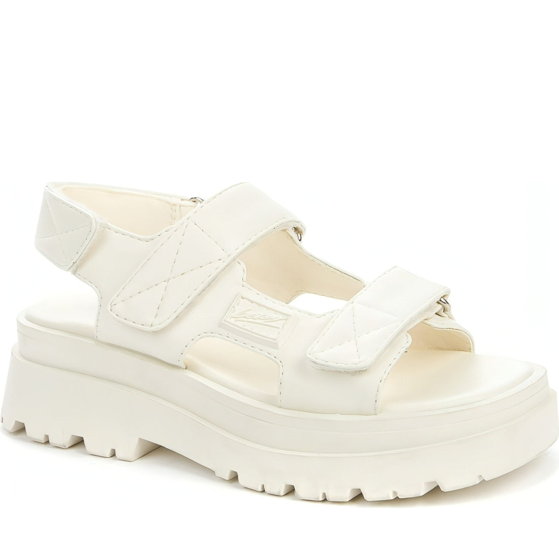 BETSY girls beige casual open sandals | Vilbury London