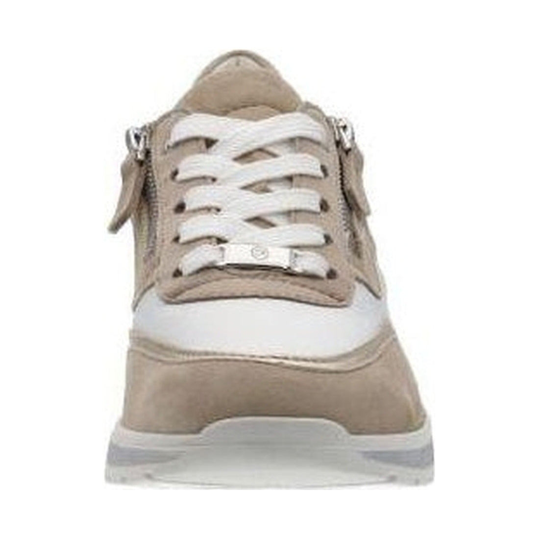 ARA womens sand, platin, weiss neapel sport shoe | Vilbury London