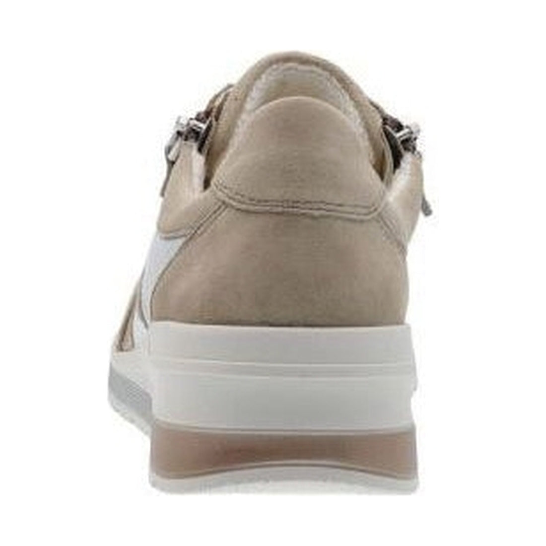 ARA womens sand, platin, weiss neapel sport shoe | Vilbury London