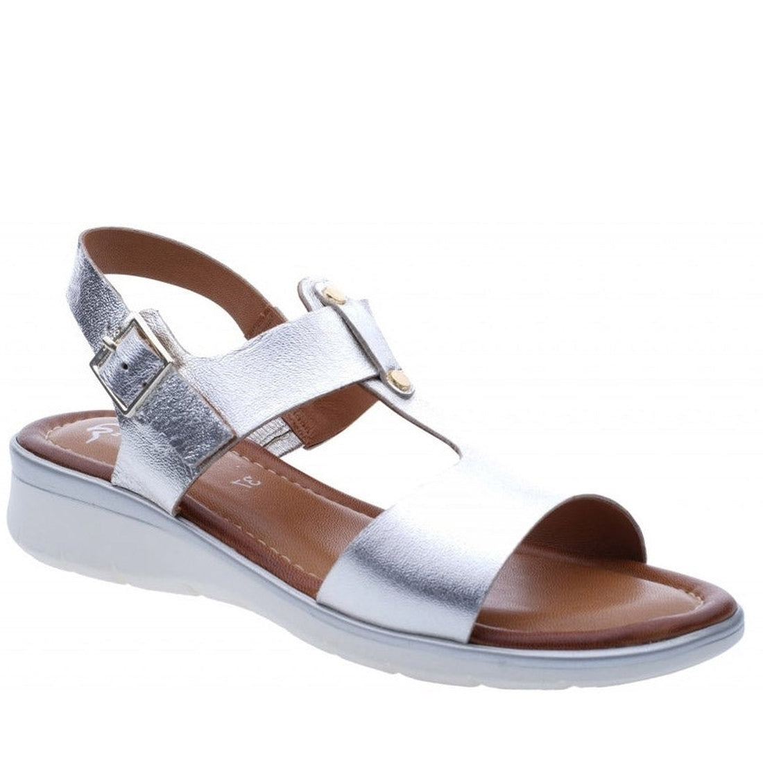 Ara Womens Weiss Gold kreta sandals | Vilbury London