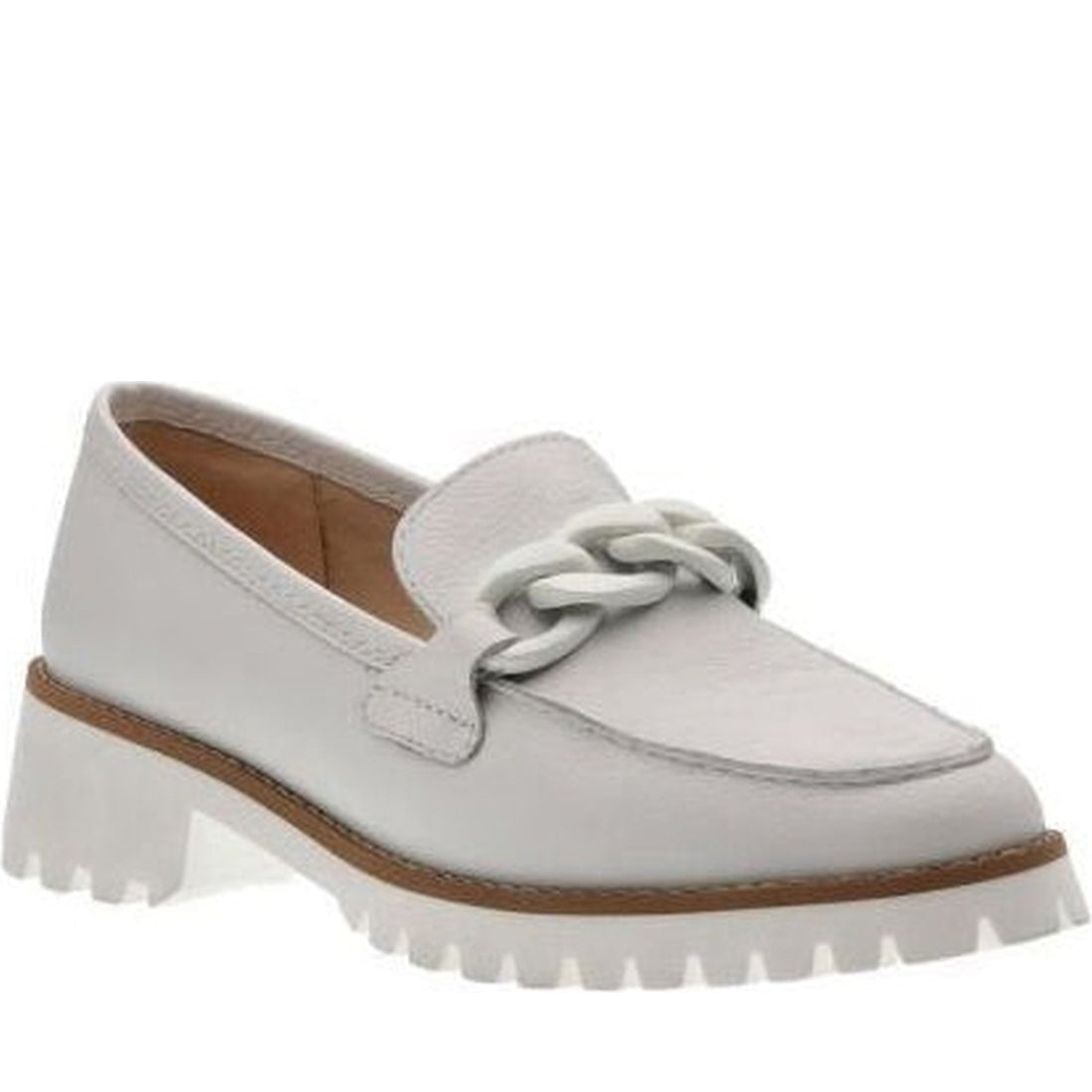 ARA womens cream kent loafers | Vilbury London