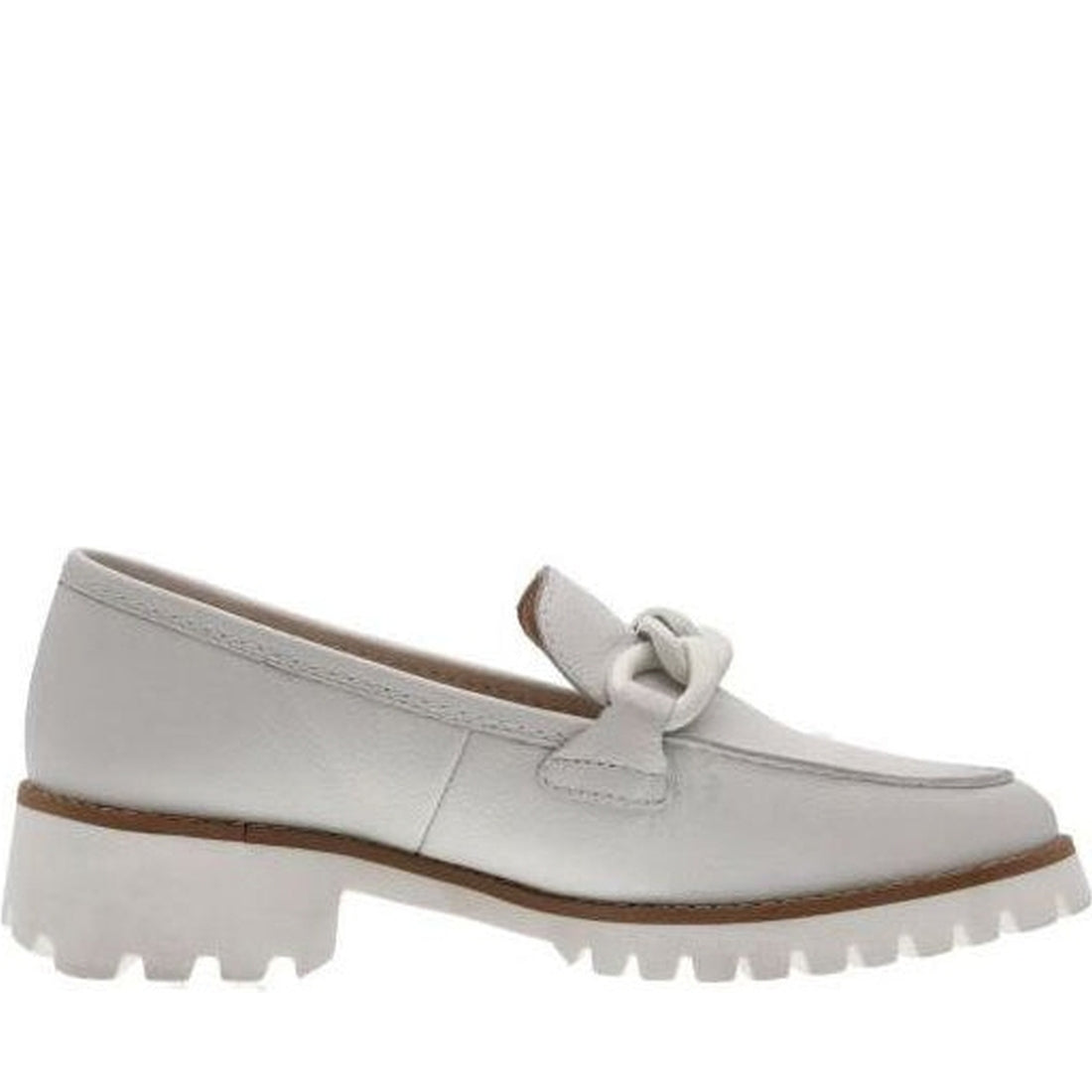 ARA womens cream kent loafers | Vilbury London