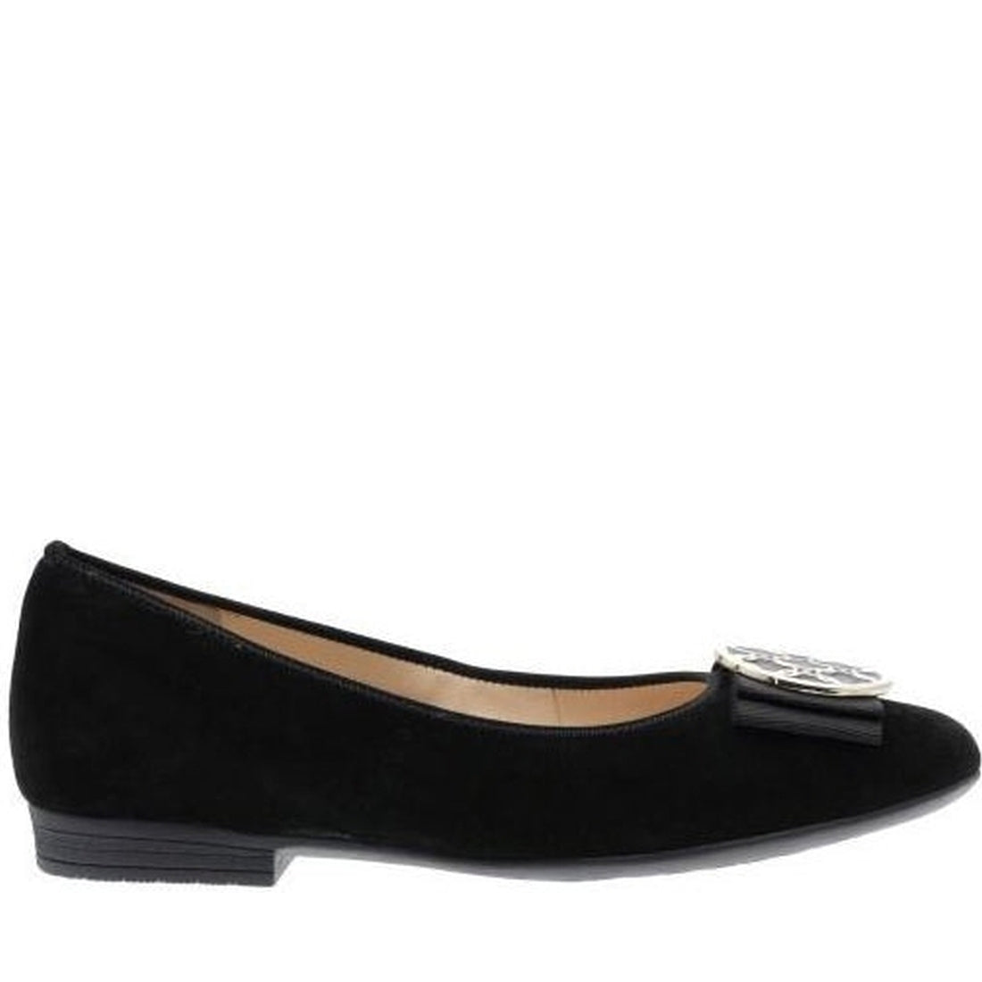 ARA womens black sardinia ballerinas | Vilbury London