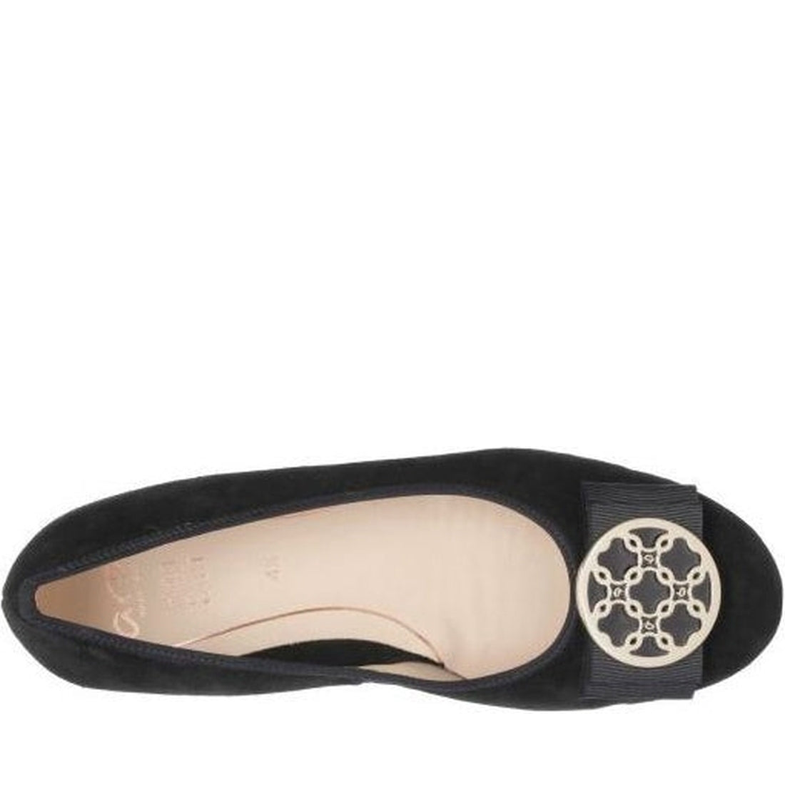 ARA womens black sardinia ballerinas | Vilbury London