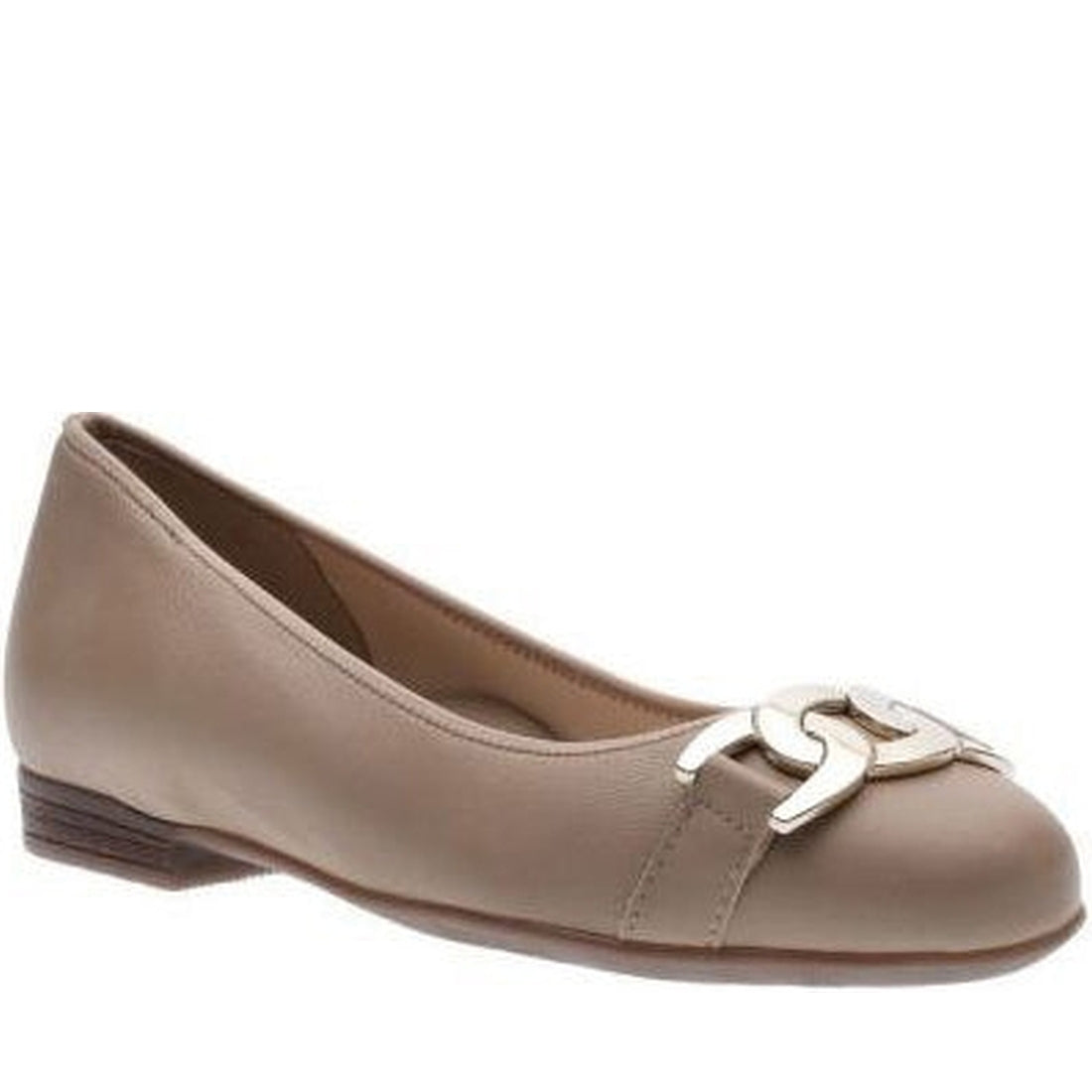 ARA womens sand sardinia ballerinas | Vilbury London