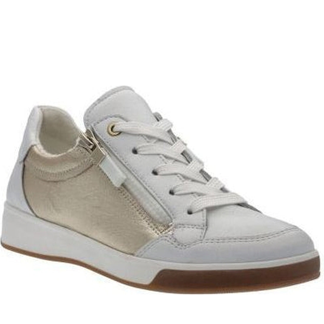 ARA womens weiss, platin rom sport shoe | Vilbury London