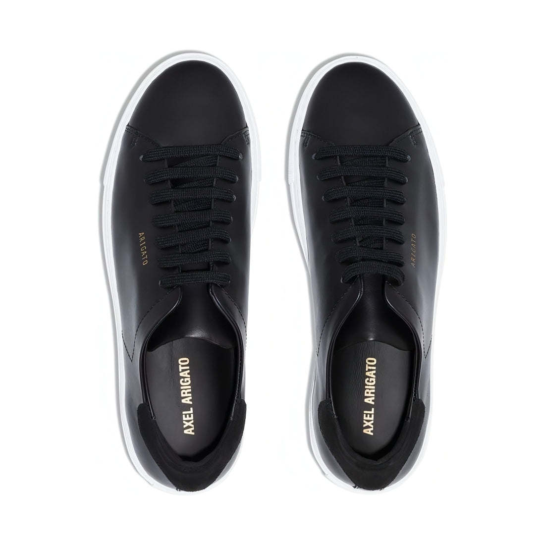 AXEL ARIGATO womens black clean 90 sneakers | Vilbury London