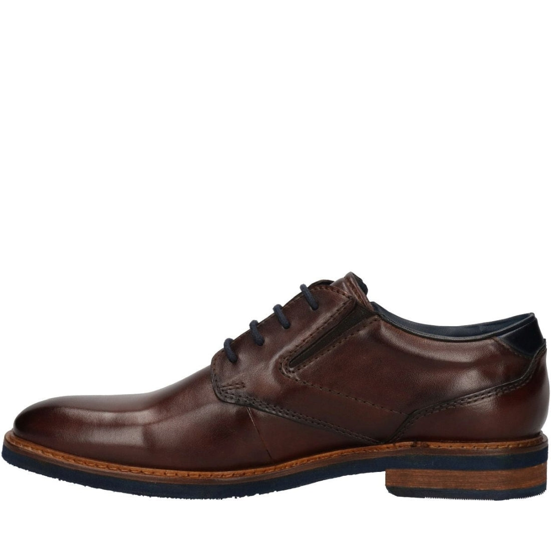 Bugatti mens dark brown maik exko formal | Vilbury London