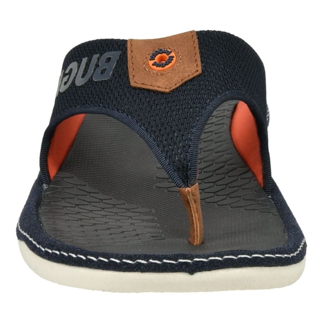 Bugatti Mens Dark Blue branson slippers | Vilbury London