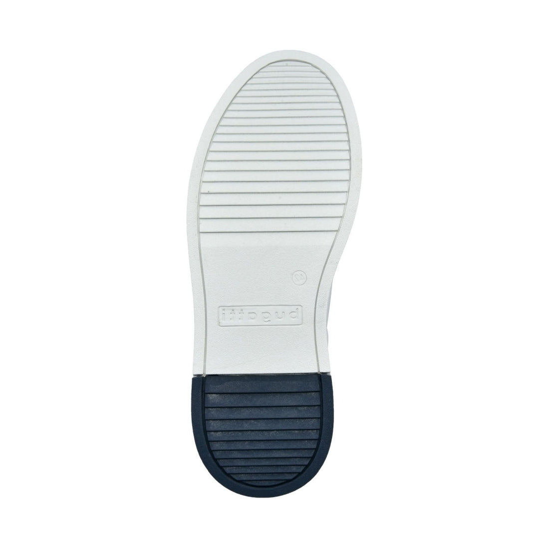 Bugatti mens white franc sport shoe | Vilbury London