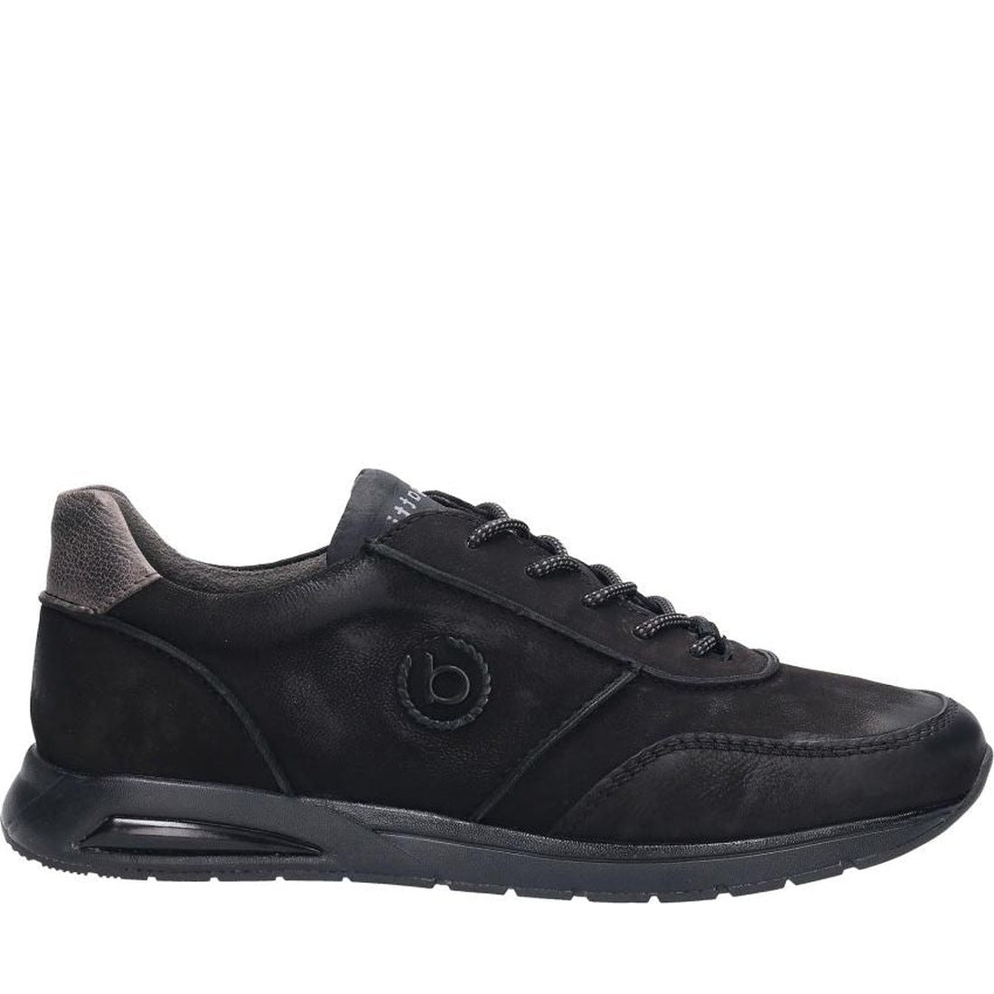 Bugatti mens Black laporis sport shoe | Vilbury London