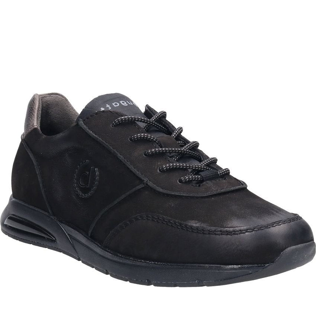 Bugatti mens Black laporis sport shoe | Vilbury London