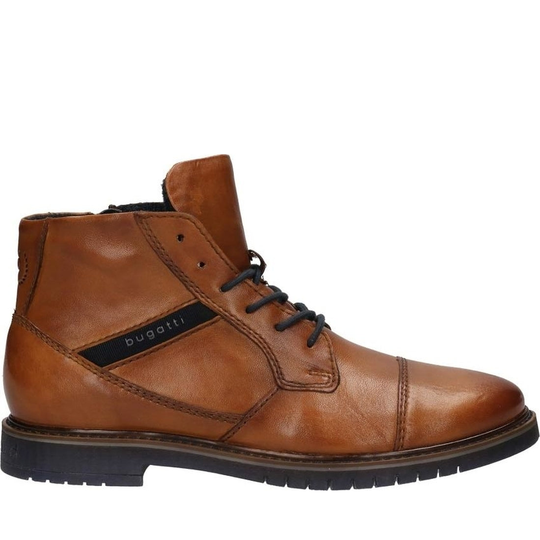 Bugatti mens Cognac caj booties | Vilbury London