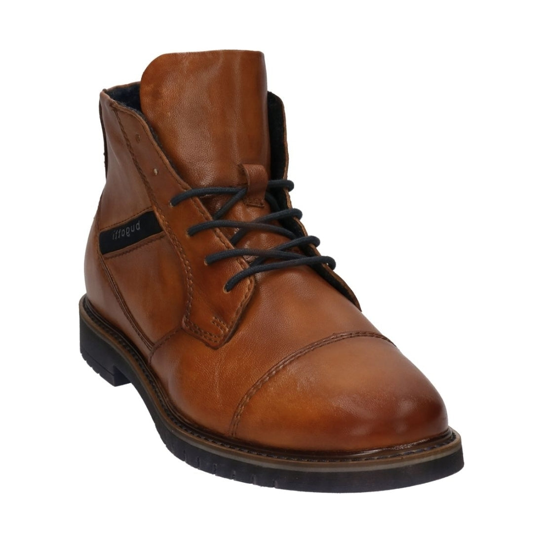 Bugatti mens Cognac caj booties | Vilbury London