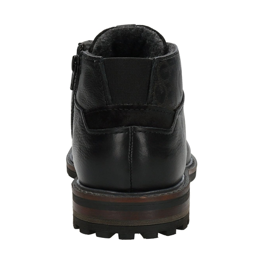 Bugatti mens Black masat comfort booties | Vilbury London